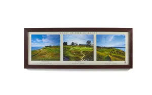 15&quot; X 39&quot; WHISTLING STRAITS® TRIPTYCH PRINT