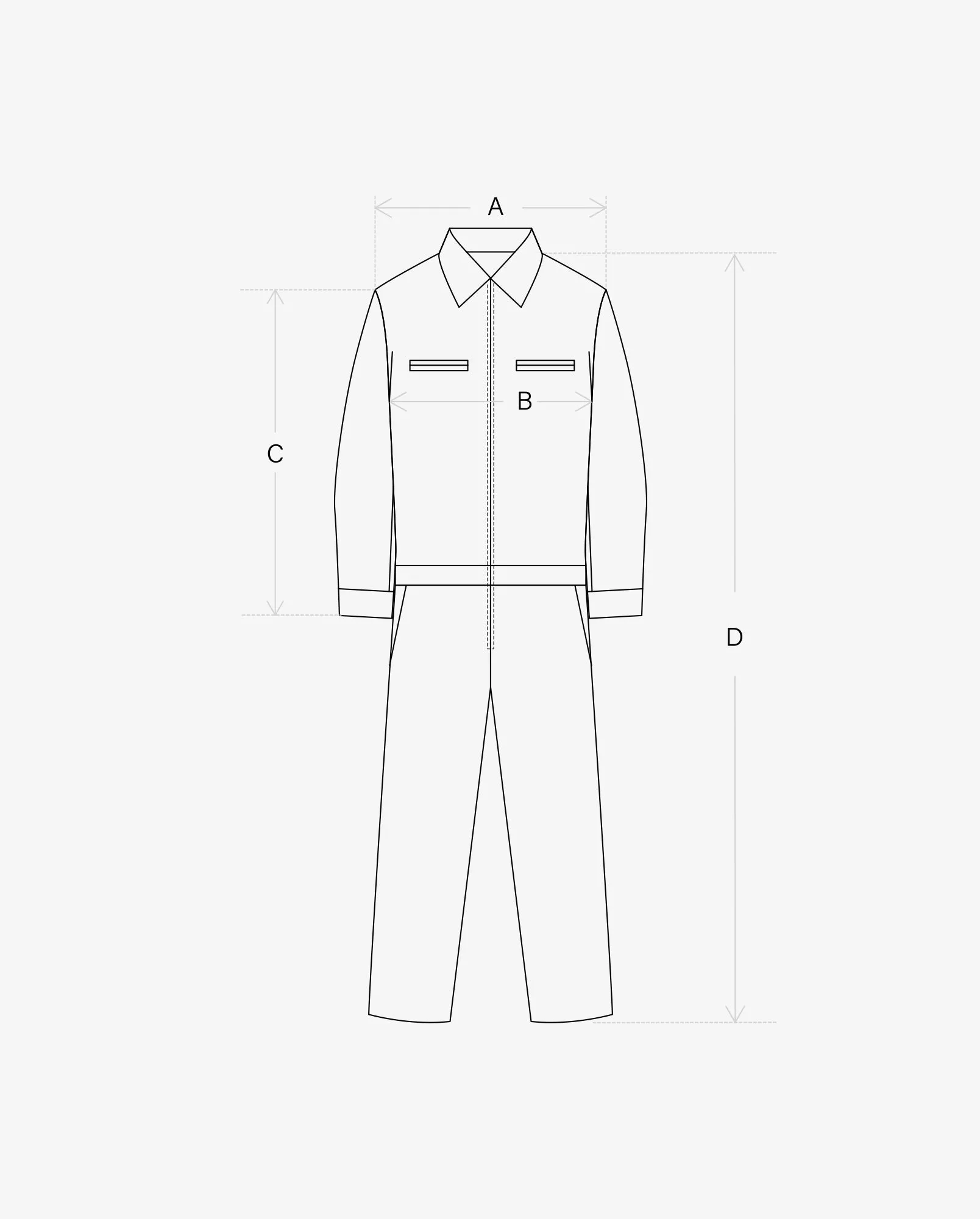 1960's Denim Overall