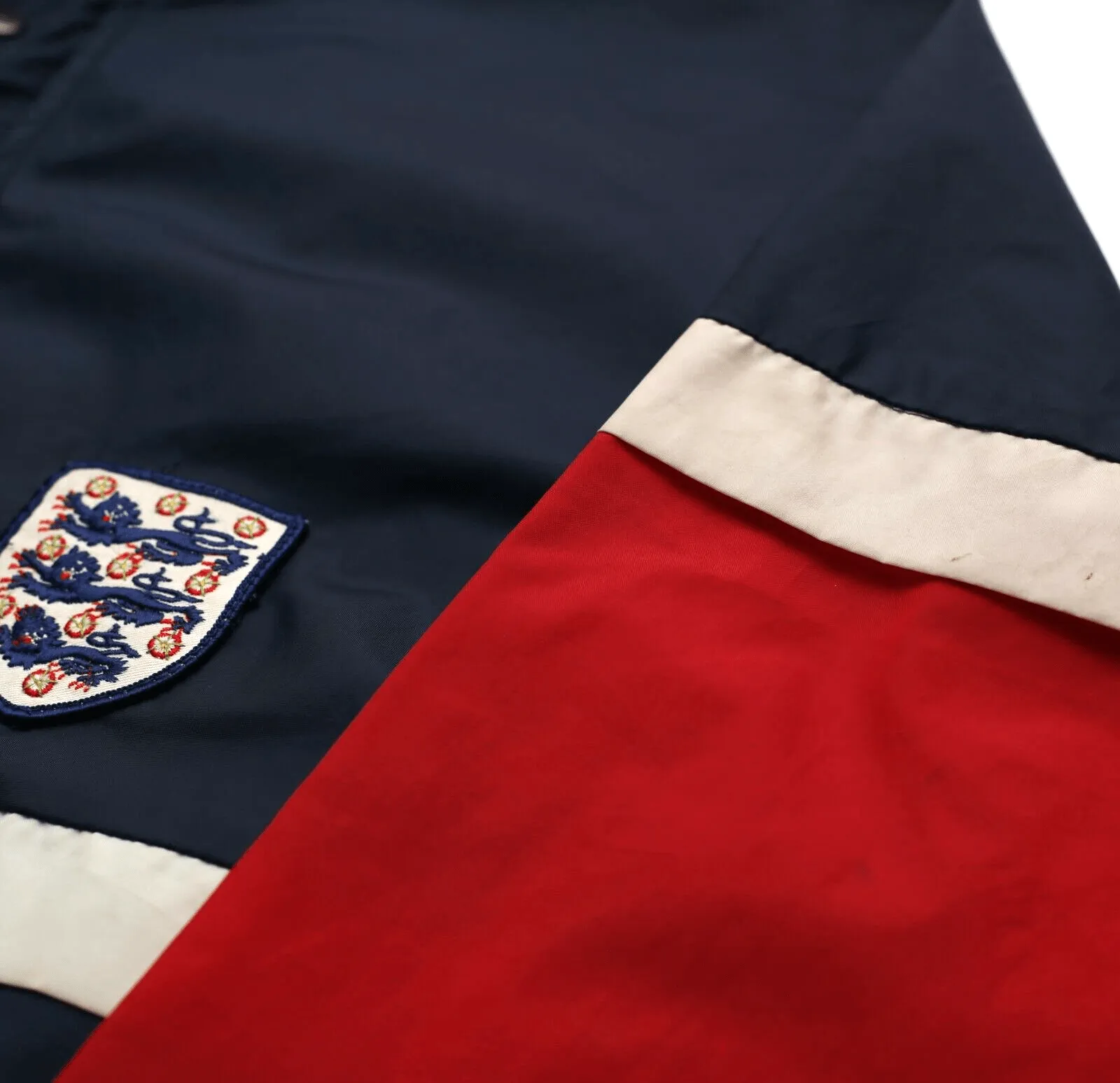 1986 ENGLAND Vintage Umbro Training Rain Jacket (M) Bobby Robson Era