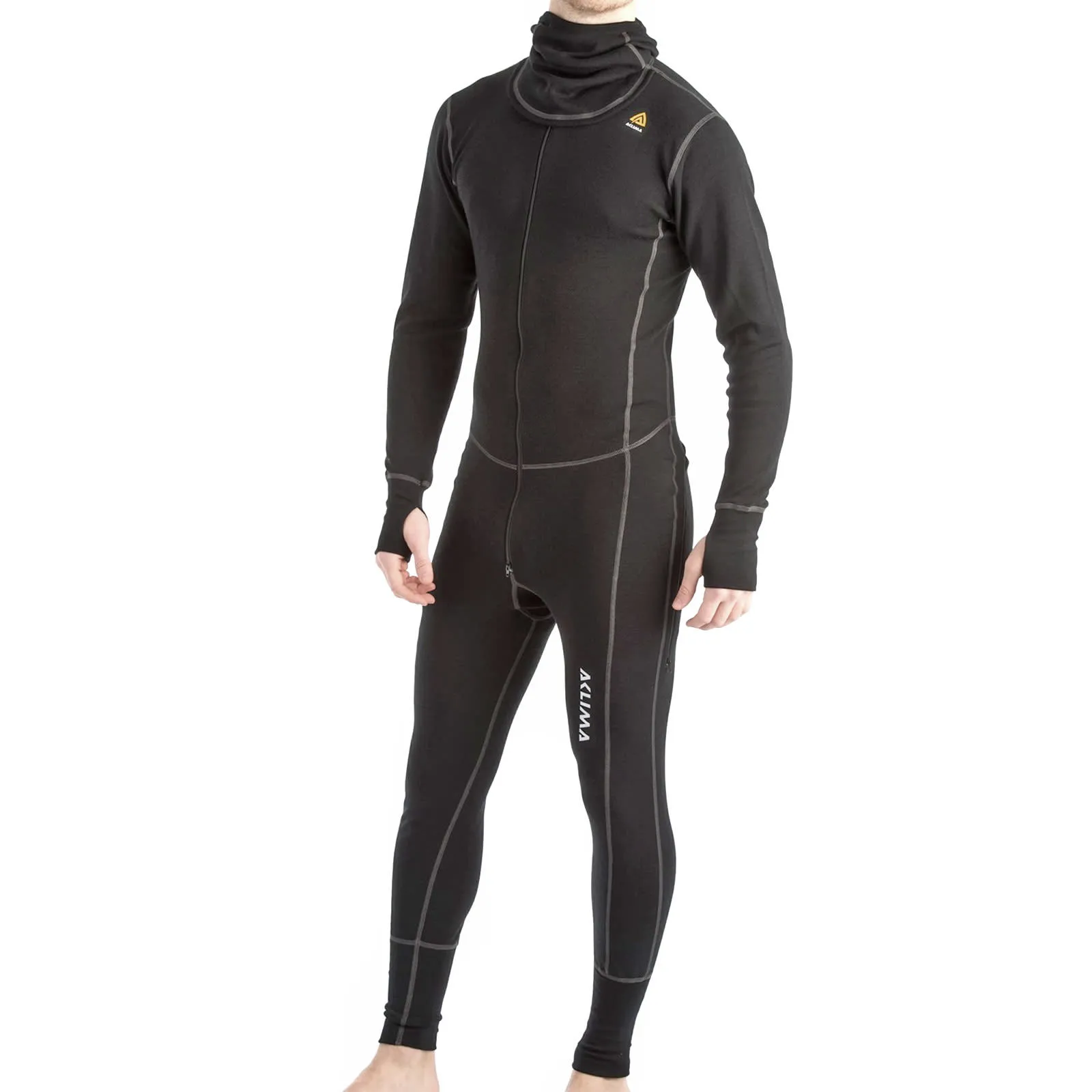 Aclima Men&#x27;s WarmWool Overall Jet Black | Buy Aclima Men&#x27;s WarmWool Overall Jet Black here | Outnorth