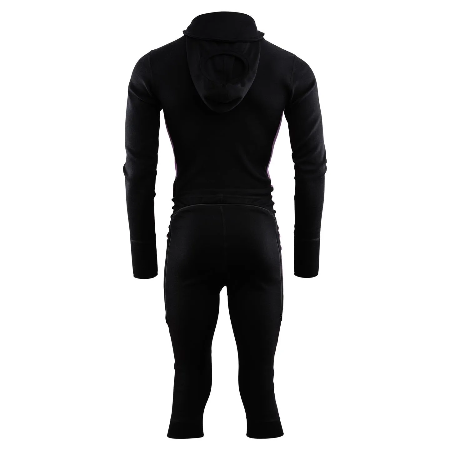 Aclima WarmWool Overall 3/4 Man Jet Black/Marengo/Sunset Purple | Buy Aclima WarmWool Overall 3/4 Man Jet Black/Marengo/Sunset Purple here | Outnorth