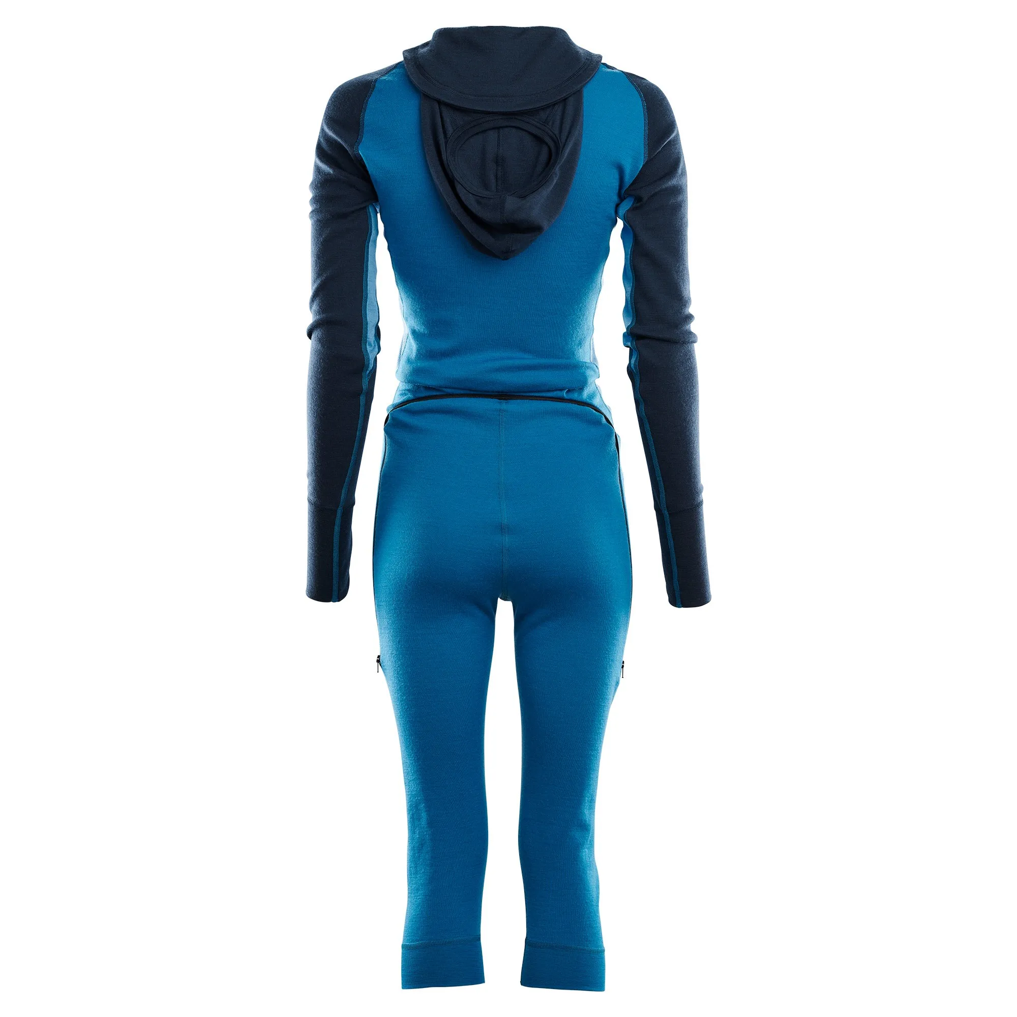 Aclima WarmWool Overall 3/4 Woman Blue Sapphire(Navy Blazer/Azu. | Buy Aclima WarmWool Overall 3/4 Woman Blue Sapphire(Navy Blazer/Azu. here | Outnorth