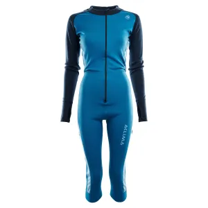 Aclima WarmWool Overall 3/4 Woman Blue Sapphire(Navy Blazer/Azu. | Buy Aclima WarmWool Overall 3/4 Woman Blue Sapphire(Navy Blazer/Azu. here | Outnorth