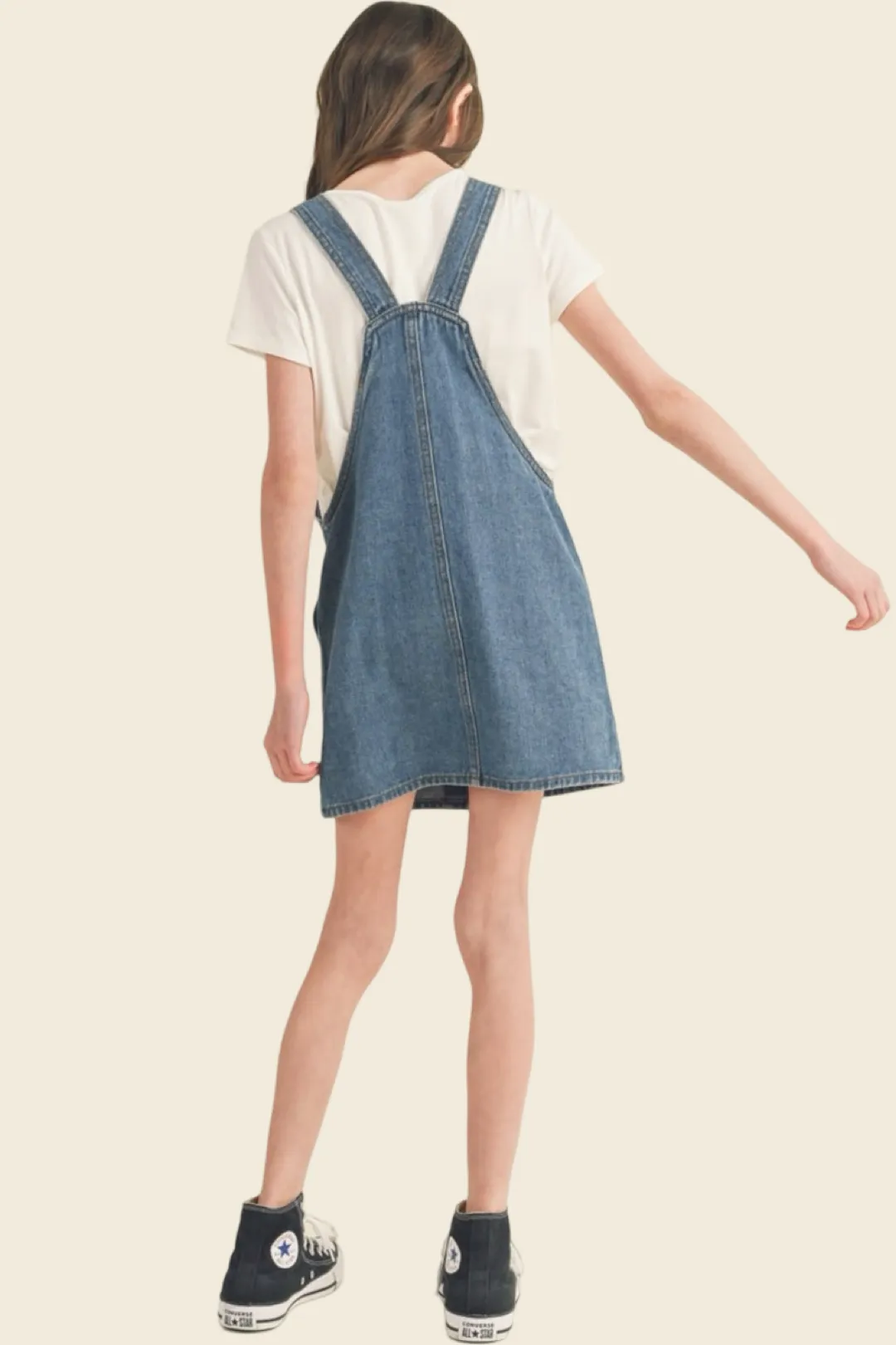 ANNIE OVERALL DRESS