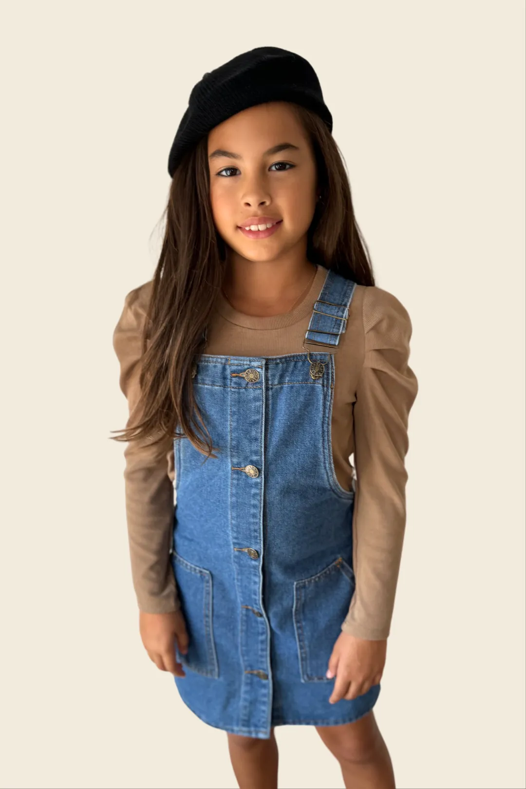 ANNIE OVERALL DRESS
