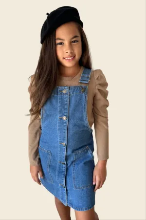 ANNIE OVERALL DRESS