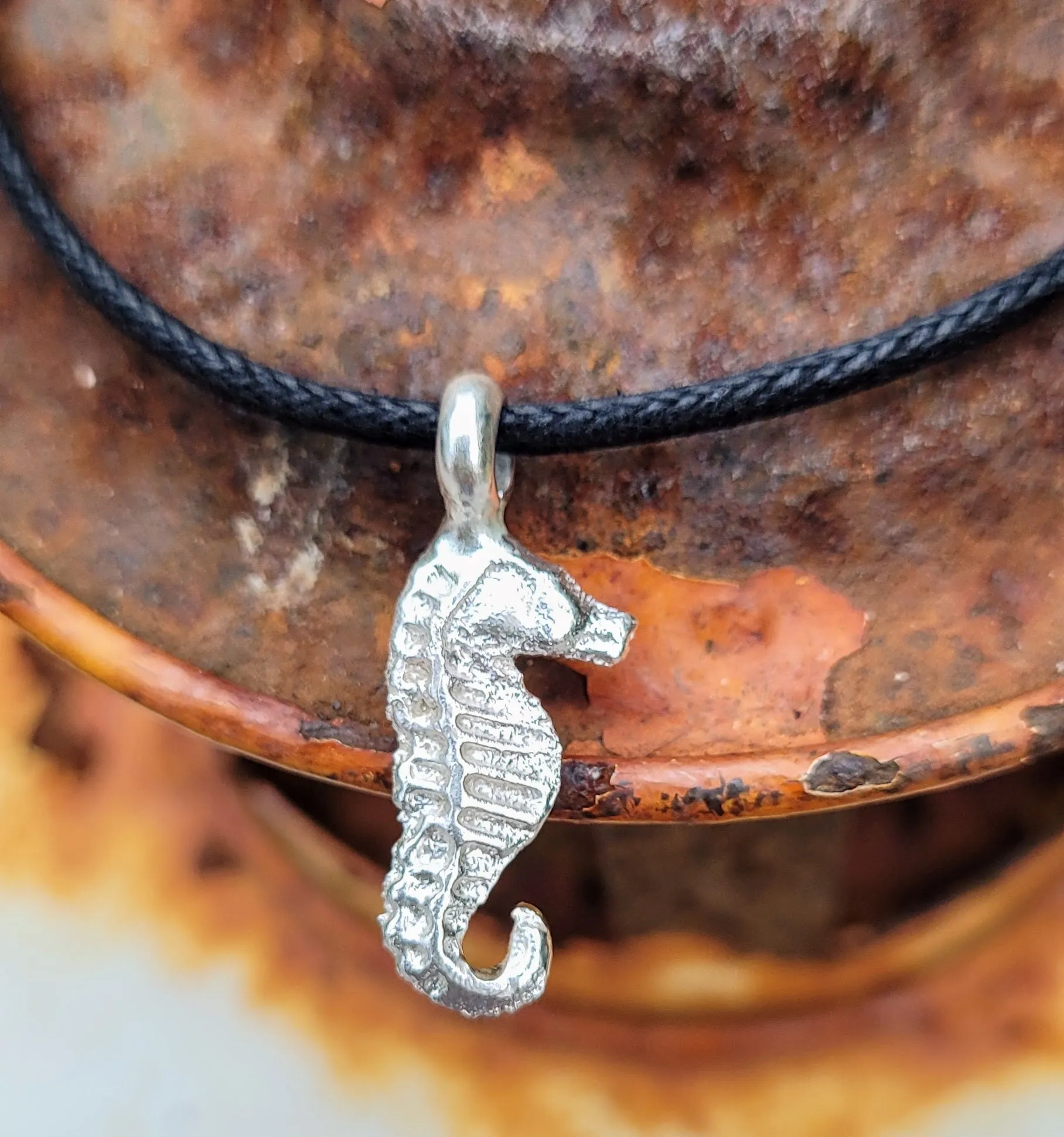 Baby Seahorse Cord Necklace, Bracelet or Anklet
