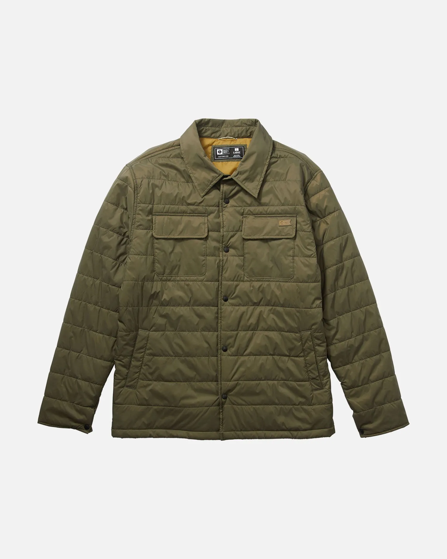 Barrier Shacket - Olive
