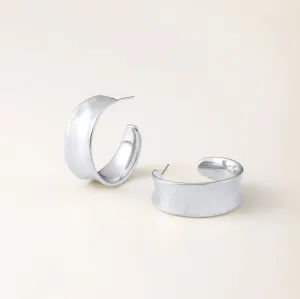 Bianca Mini Hoops - Silver