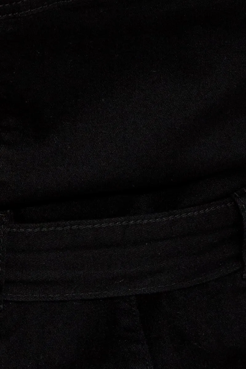 Black Overall Denim