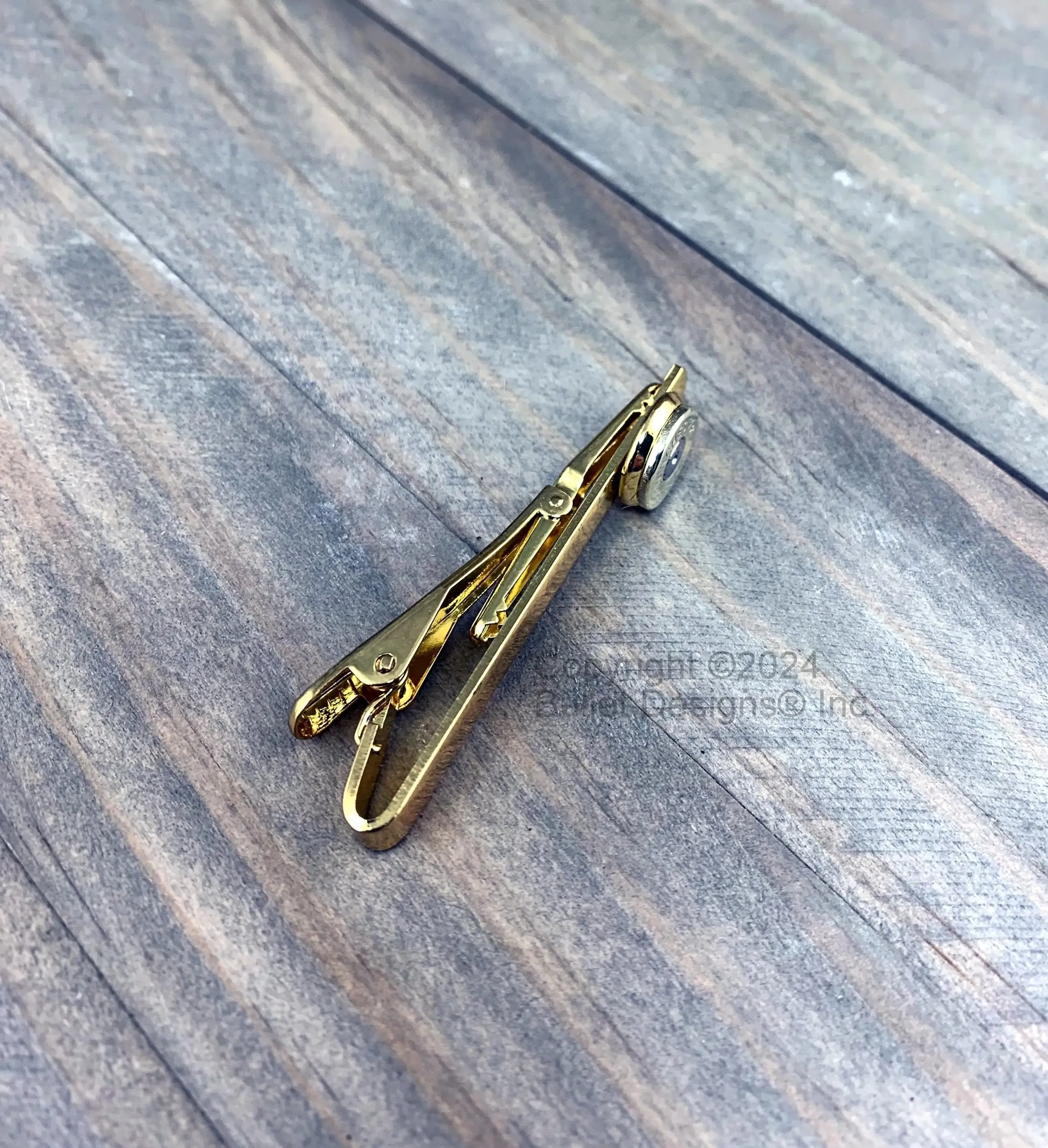 Bullet Tie Clip, Winchester Brass Bullet, Gold, Accessories, Gift Him, Men's, 357 Mag(Shown), 40 Cal, 10MM, AK-47, 38 Special, 357 Sig