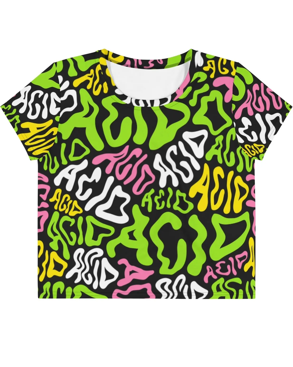Candy Acid Crop Tee