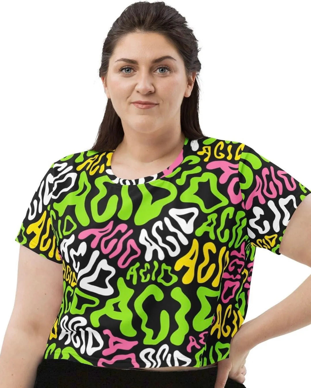 Candy Acid Crop Tee