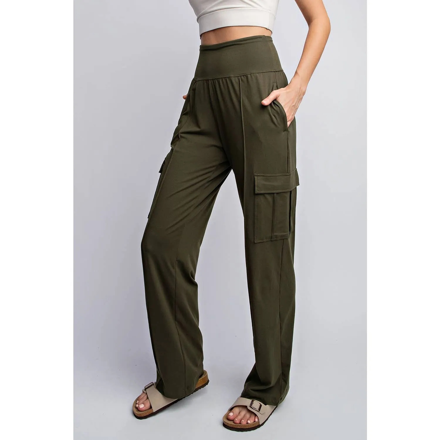 Charcoal Cargo Pant w/ Pockets