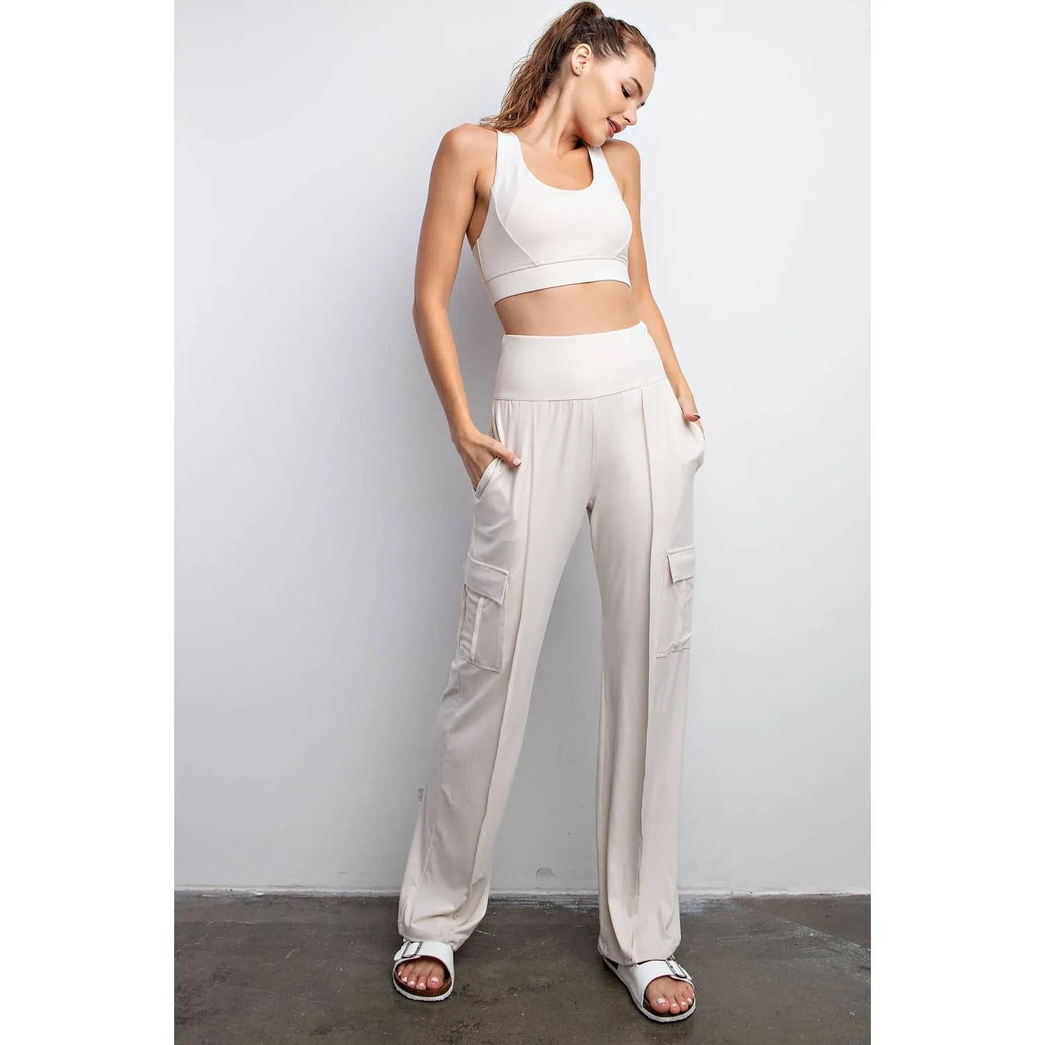 Charcoal Cargo Pant w/ Pockets