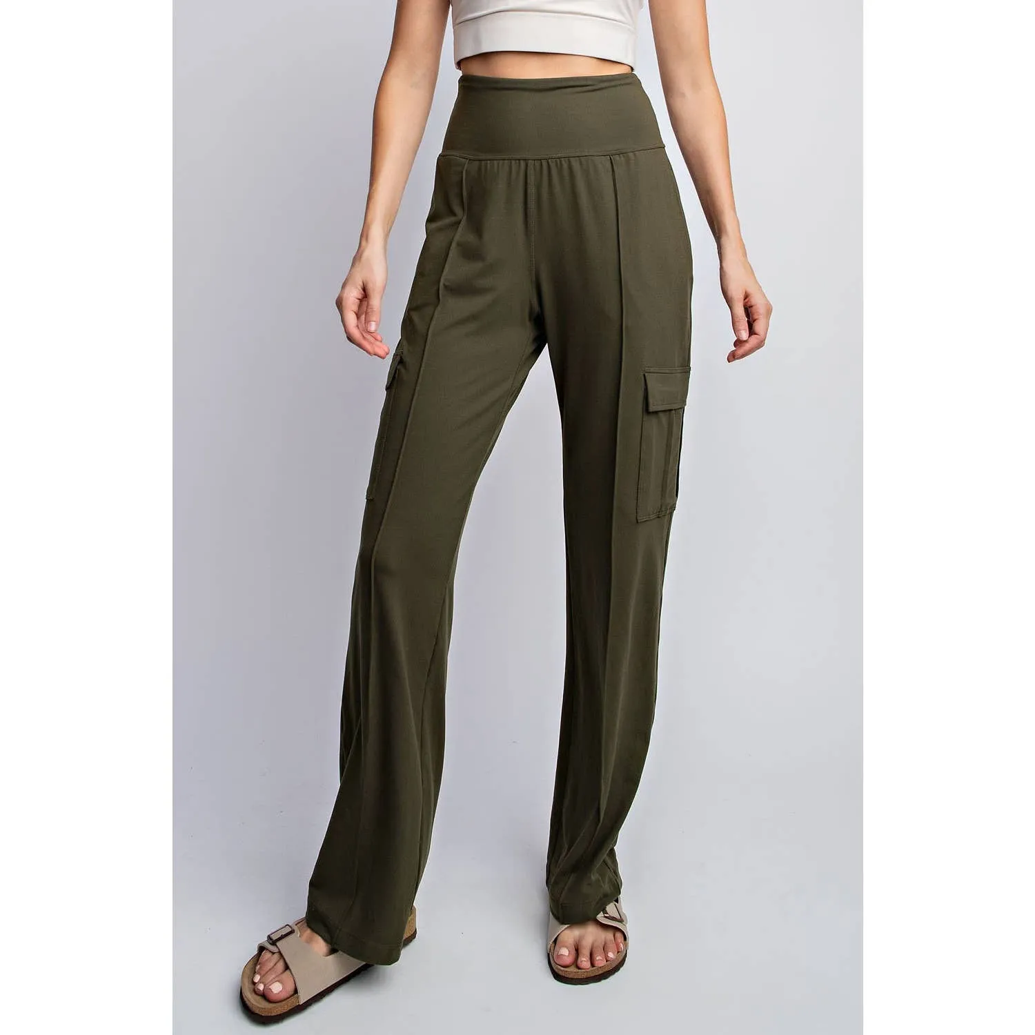 Charcoal Cargo Pant w/ Pockets