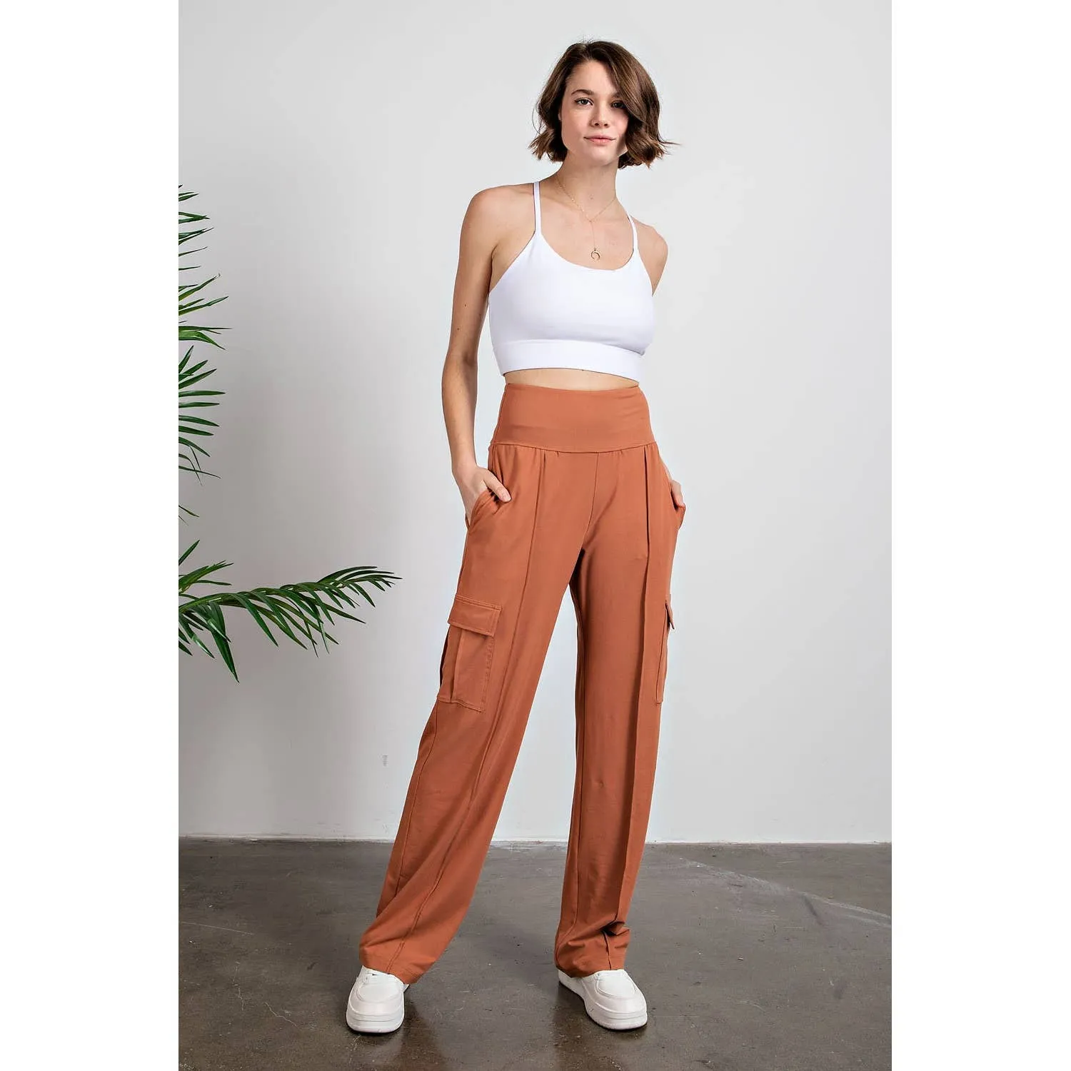 Charcoal Cargo Pant w/ Pockets