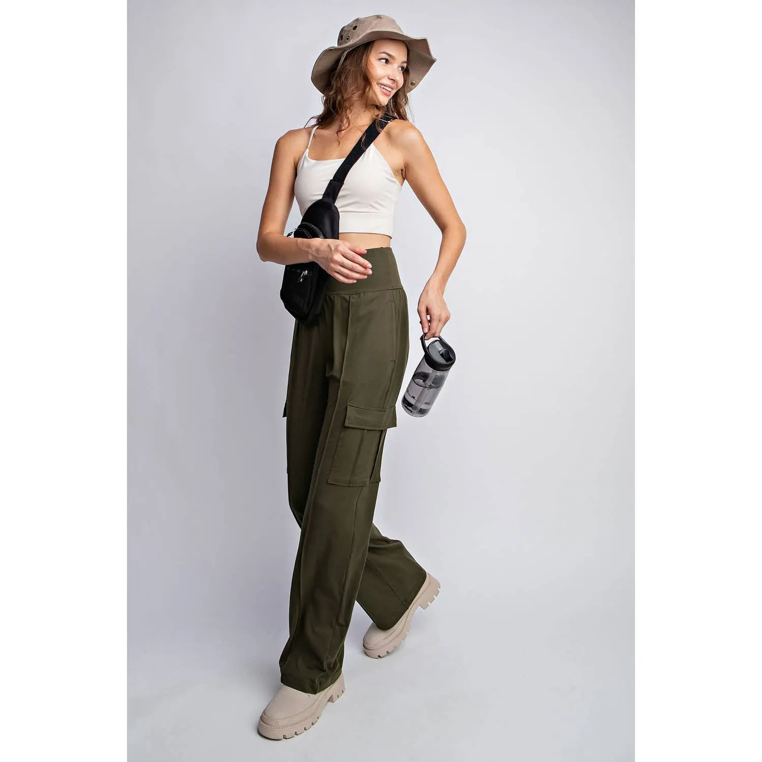 Charcoal Cargo Pant w/ Pockets