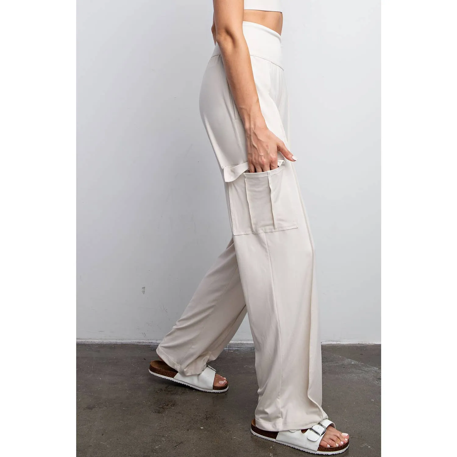 Charcoal Cargo Pant w/ Pockets