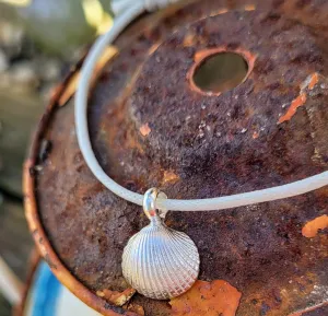 Cockleshell Cord Charm Bracelet, Choker Necklace or Anklet