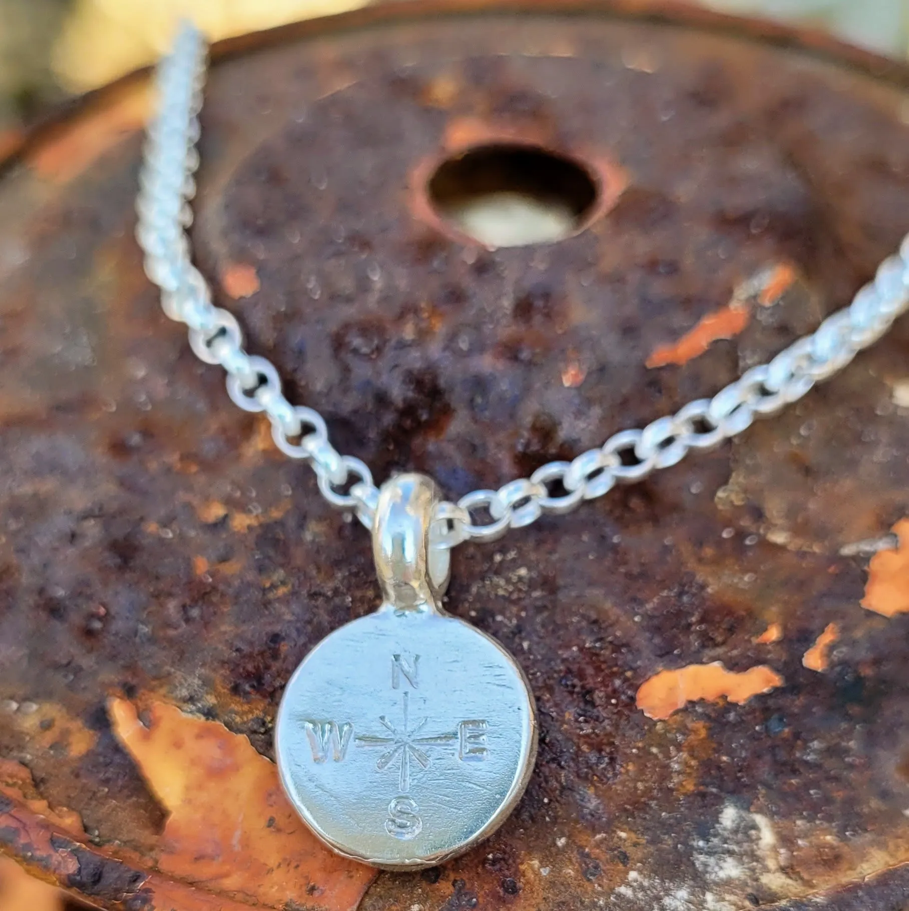 Compass Belcher Necklace