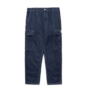 DENIM CARGO PANTS