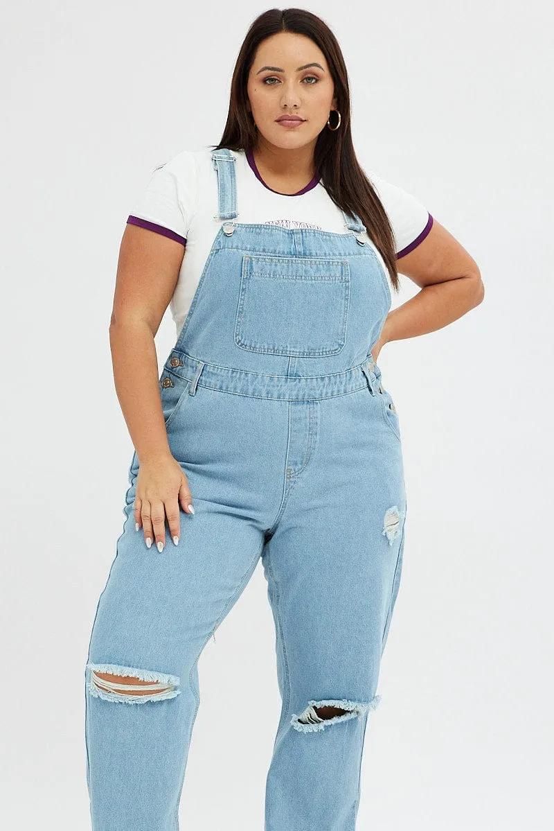 Denim Denim Overall