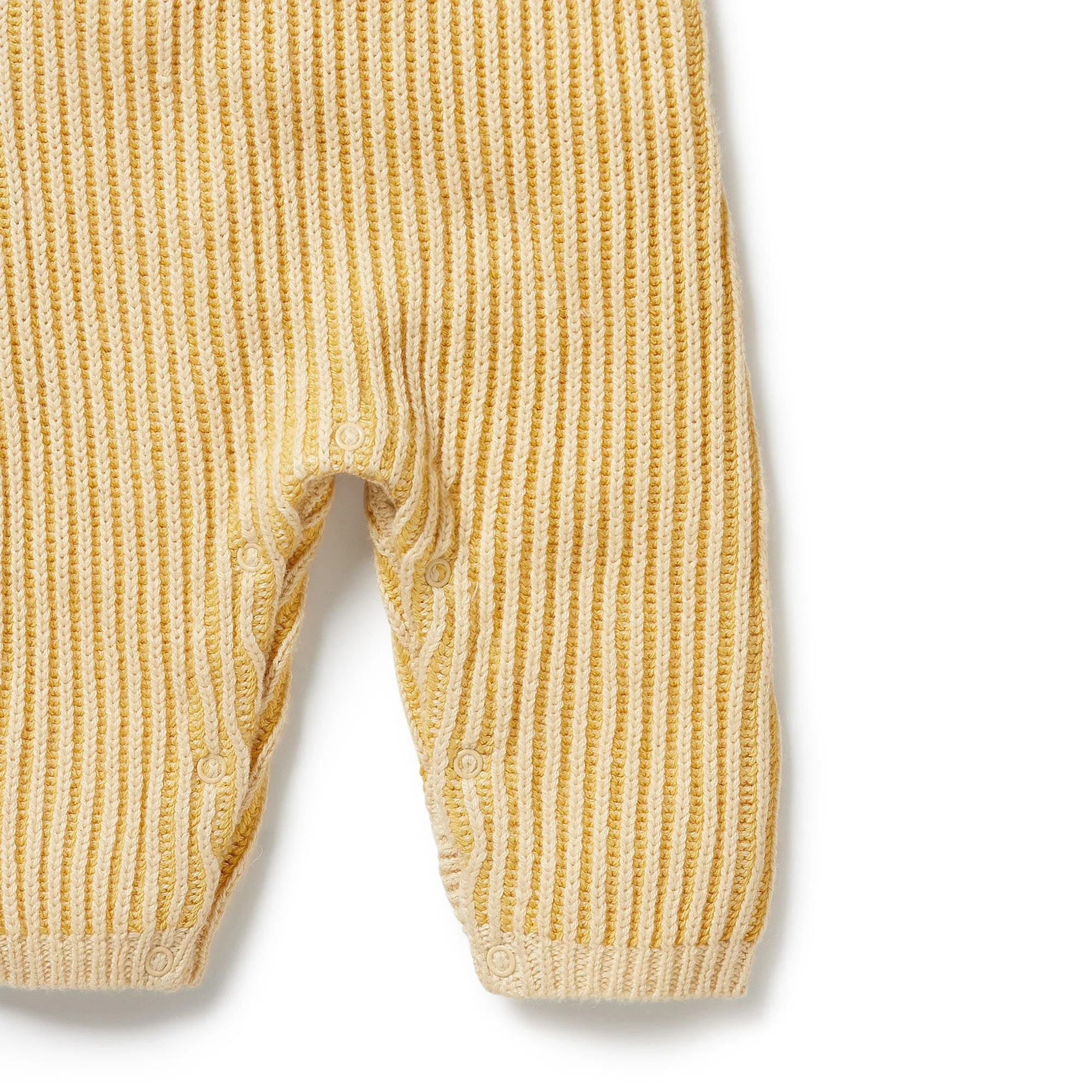 Dijon Knitted Ruffle Overall