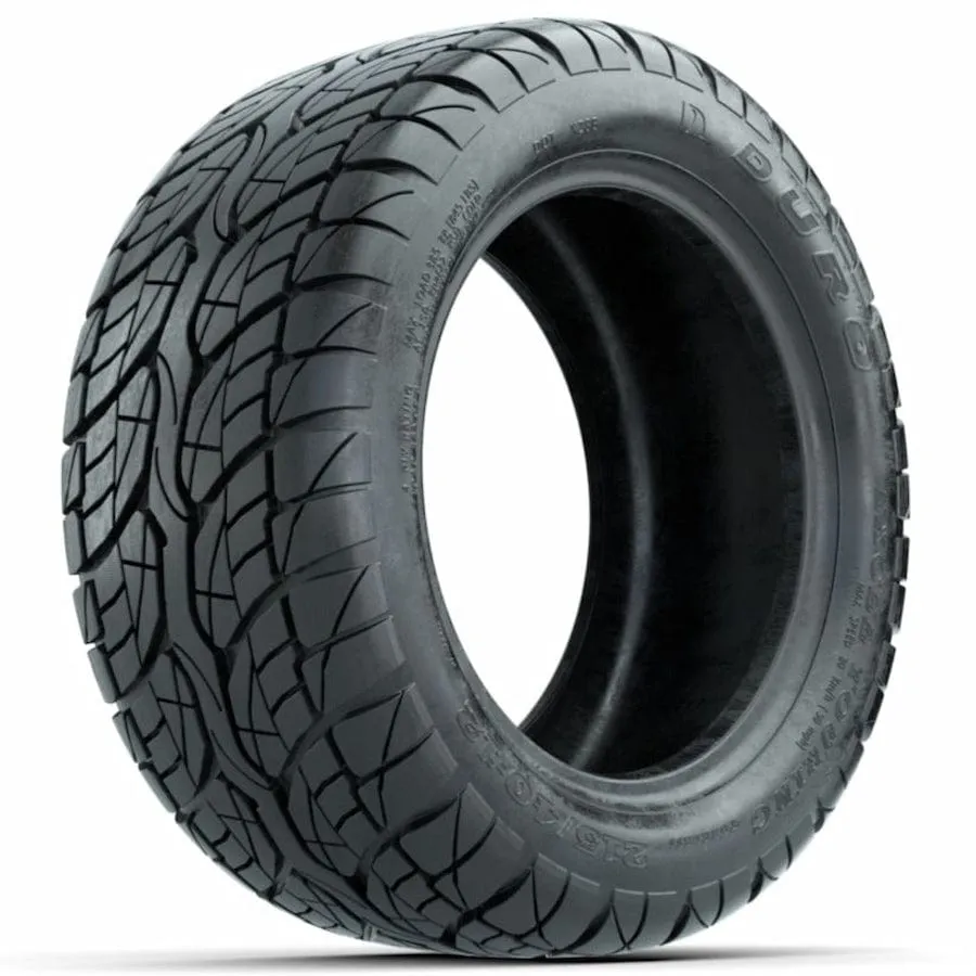 Duro Excel Touring 215/40-12 DOT Approved Street & Turf Golf Cart Tire - 18.5" Tall