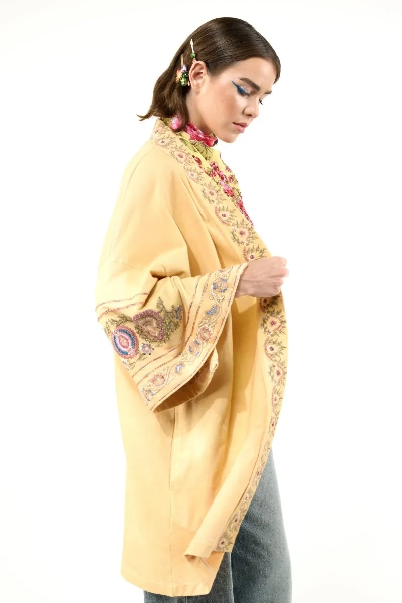 Embellished French Terry: Golden