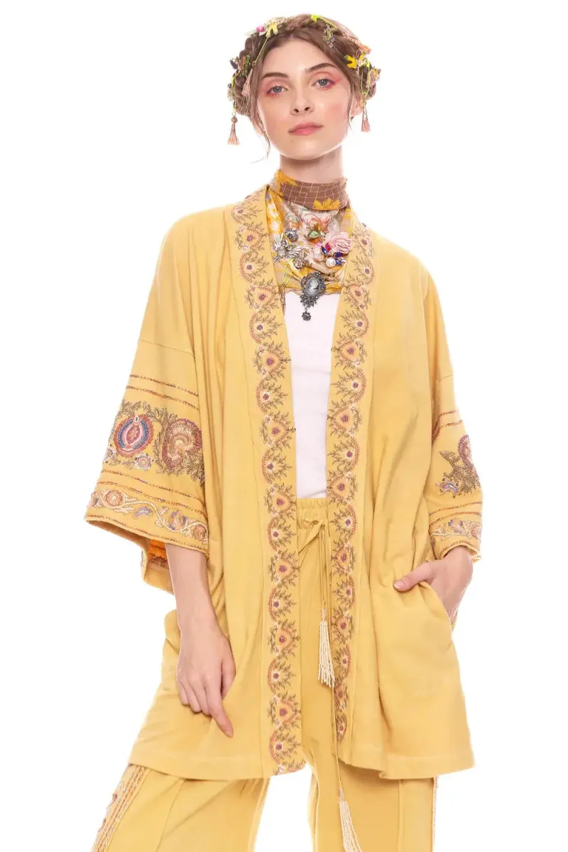 Embellished French Terry: Golden