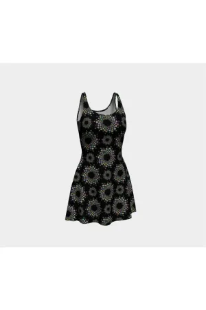 Galactic Garb Flare Dress
