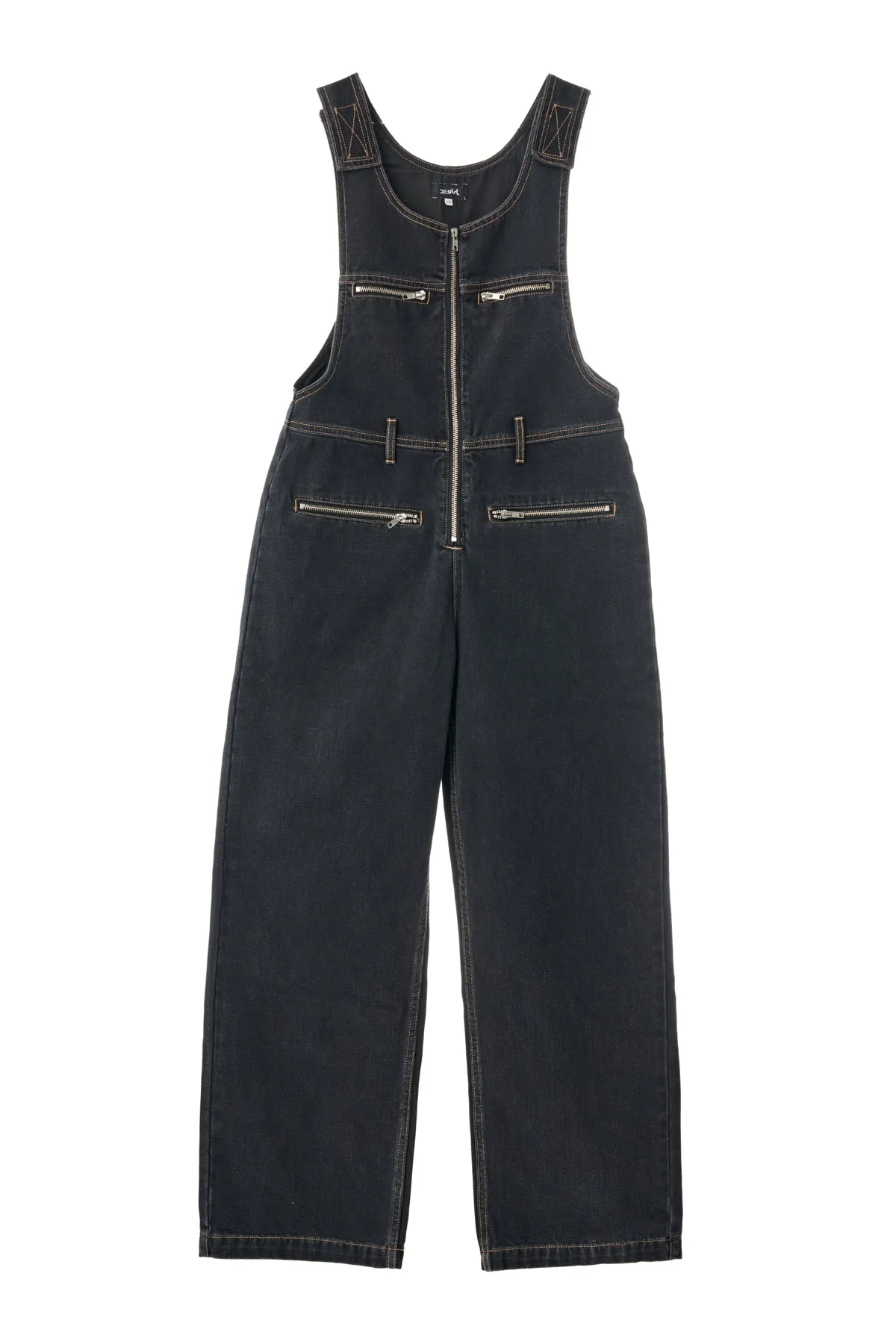 GORDON OVERALL - Washed Black