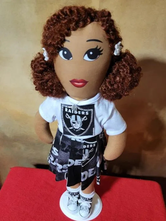 Handcrafted 18 inch Team Spirit Doll
