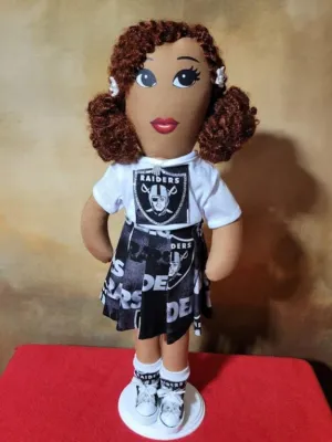 Handcrafted 18 inch Team Spirit Doll