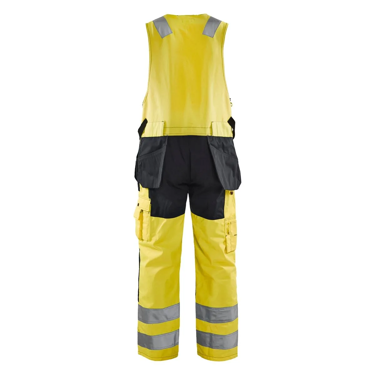 High&#x20;Vis&#x20;Sleeveless&#x20;Overall&#x20;2653&#x20;High&#x20;Vis&#x20;Geel&#x2F;Marine&#x20;-&#x20;Bl&#xE5;kl&#xE4;der