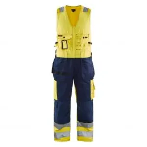 High&#x20;Vis&#x20;Sleeveless&#x20;Overall&#x20;2653&#x20;High&#x20;Vis&#x20;Geel&#x2F;Marine&#x20;-&#x20;Bl&#xE5;kl&#xE4;der