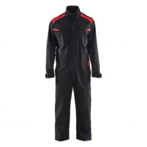 Industry&#x20;Overall&#x20;6054&#x20;Zwart&#x2F;Rood&#x20;-&#x20;Bl&#xE5;kl&#xE4;der