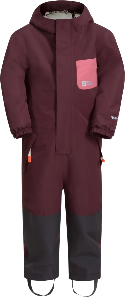 Jack Wolfskin Kids&#x27; Gleely 2-Layer Insulated Overall Boysenberry | Buy Jack Wolfskin Kids&#x27; Gleely 2-Layer Insulated Overall Boysenberry here | Outnorth