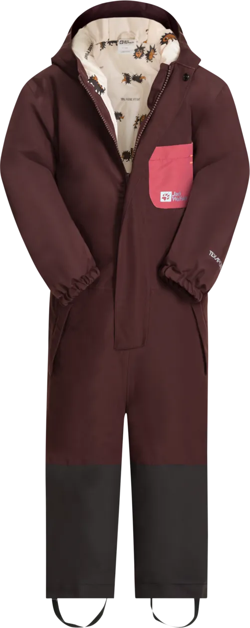 Jack Wolfskin Kids&#x27; Gleely 2-Layer Insulated Overall Boysenberry | Buy Jack Wolfskin Kids&#x27; Gleely 2-Layer Insulated Overall Boysenberry here | Outnorth