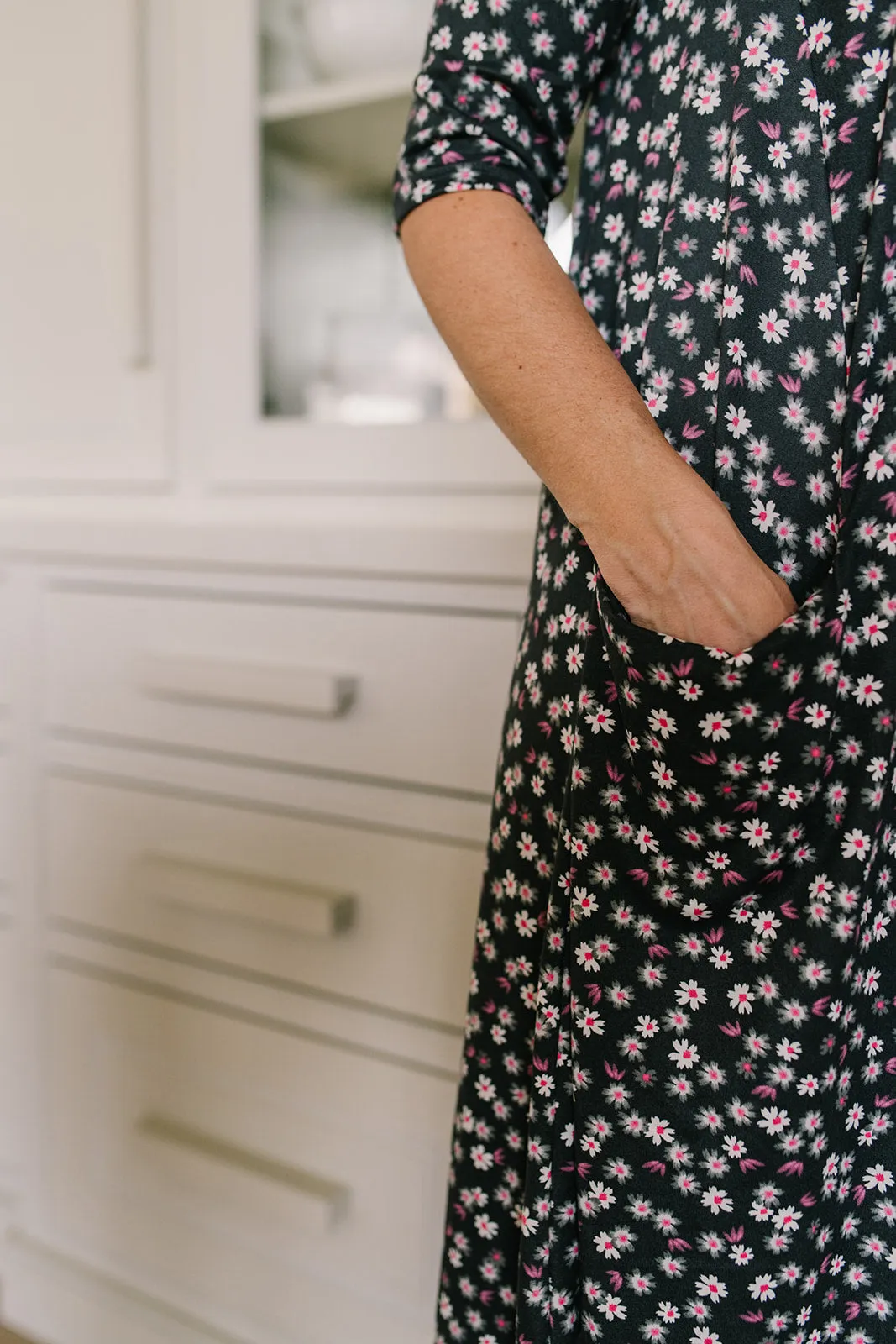 Jessi Dress Gray Daisy
