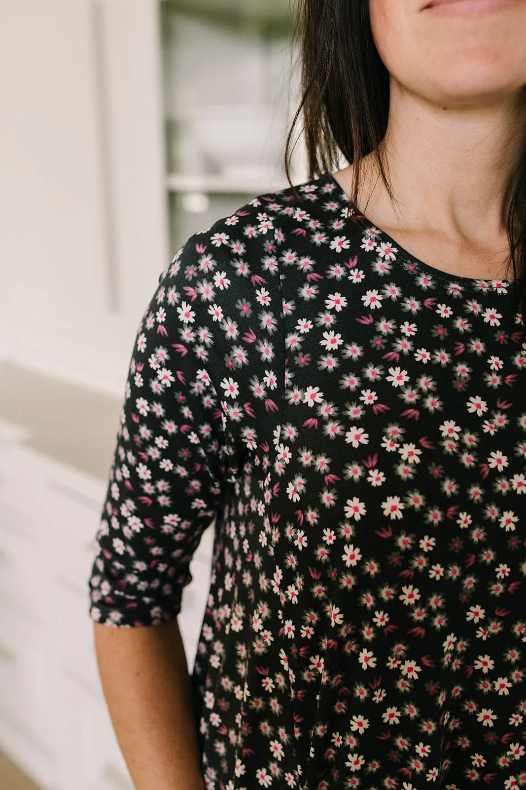 Jessi Dress Gray Daisy