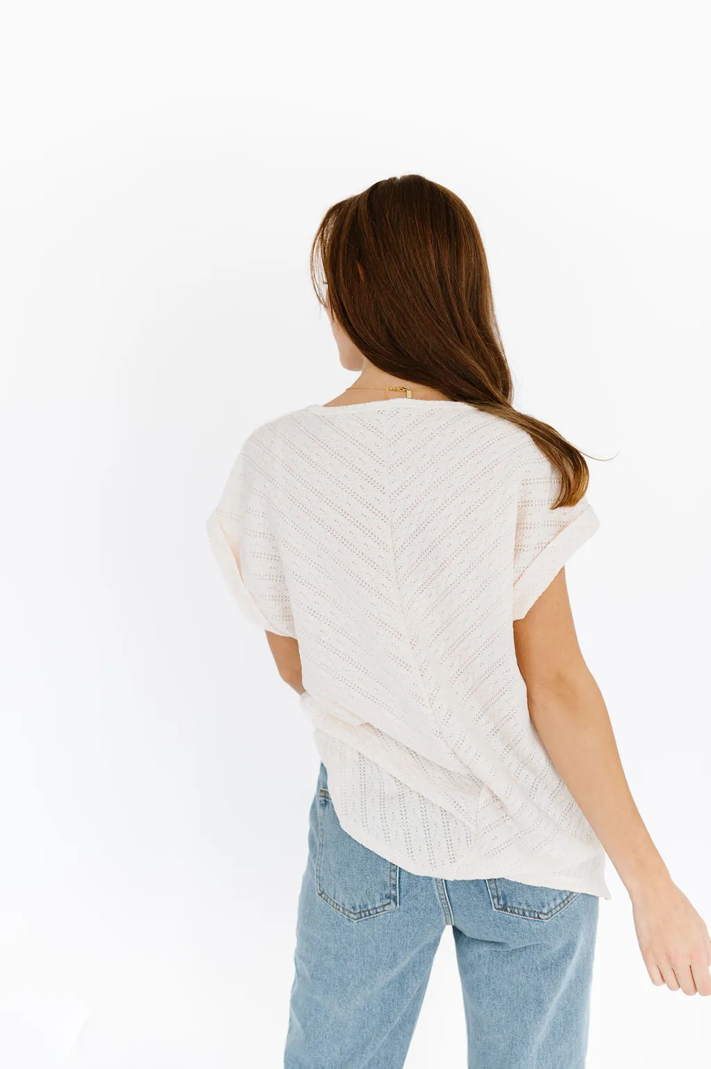 Joanie Top in Cream