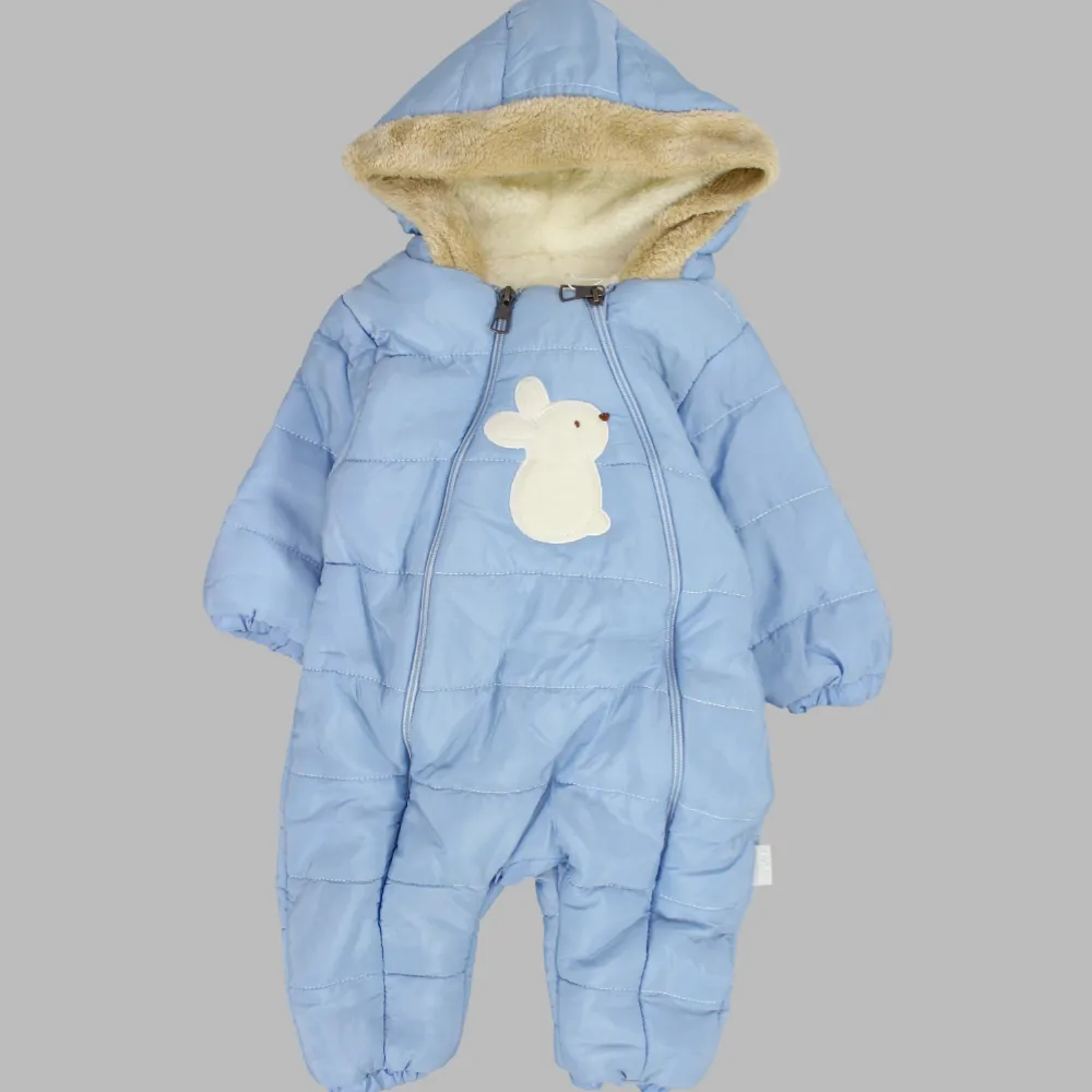Little Bunny Long-Sleeved Fleeced Overall