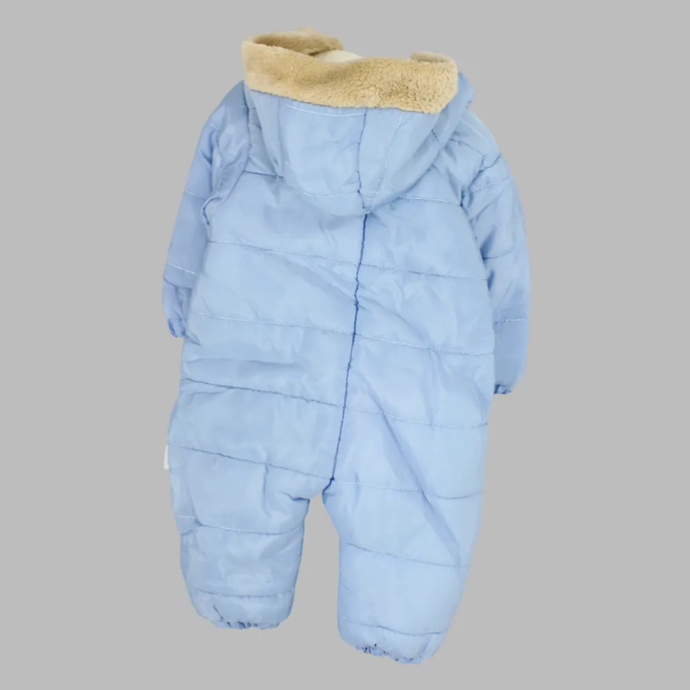 Little Bunny Long-Sleeved Fleeced Overall