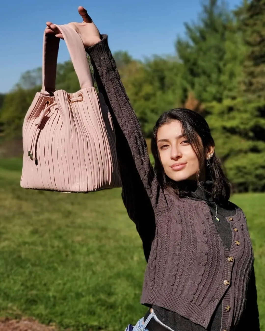 Mini Bucket Bag Softissima