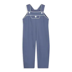 Owen Overall- Steel Blue French Terry