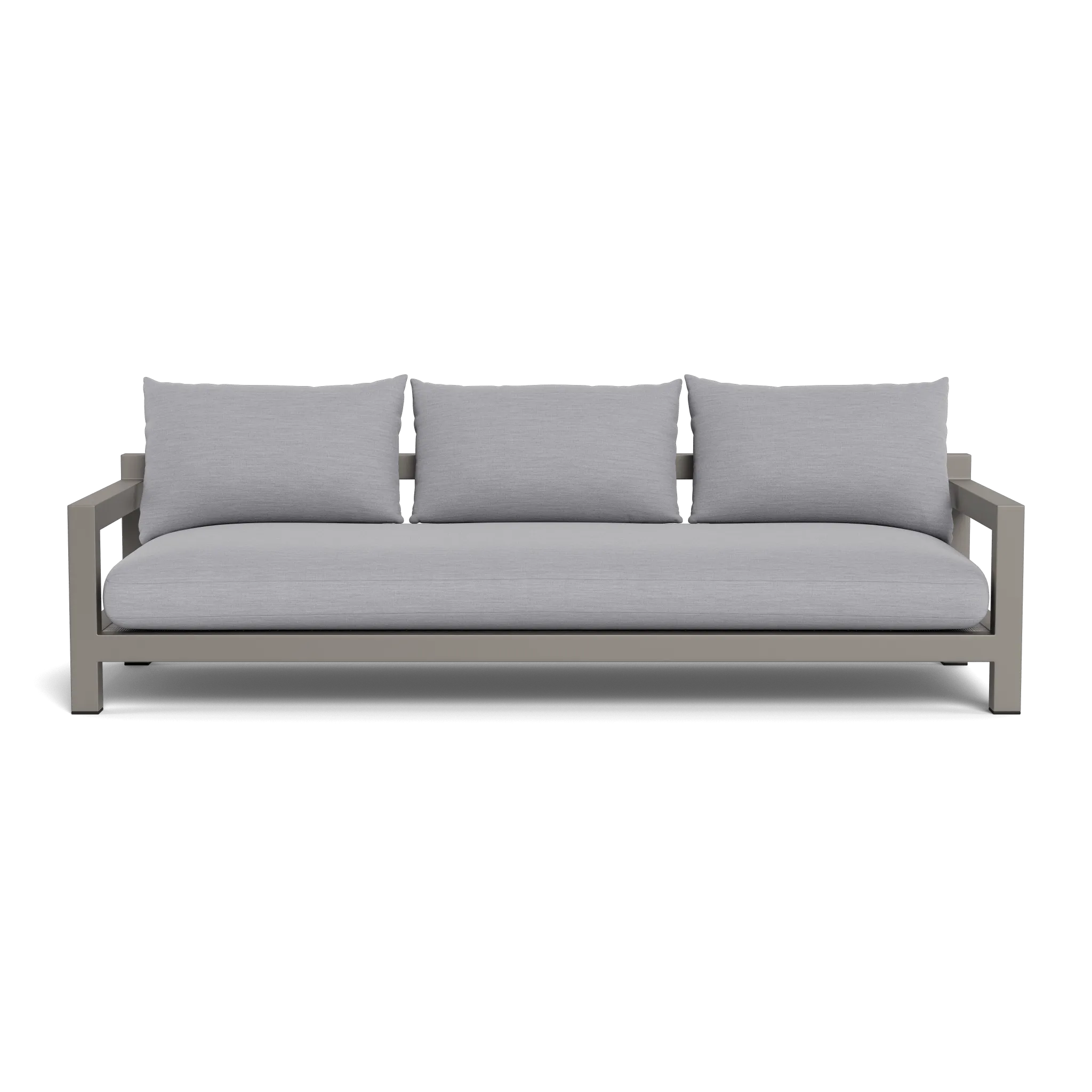 Pacific Aluminum 3 Seat Sofa
