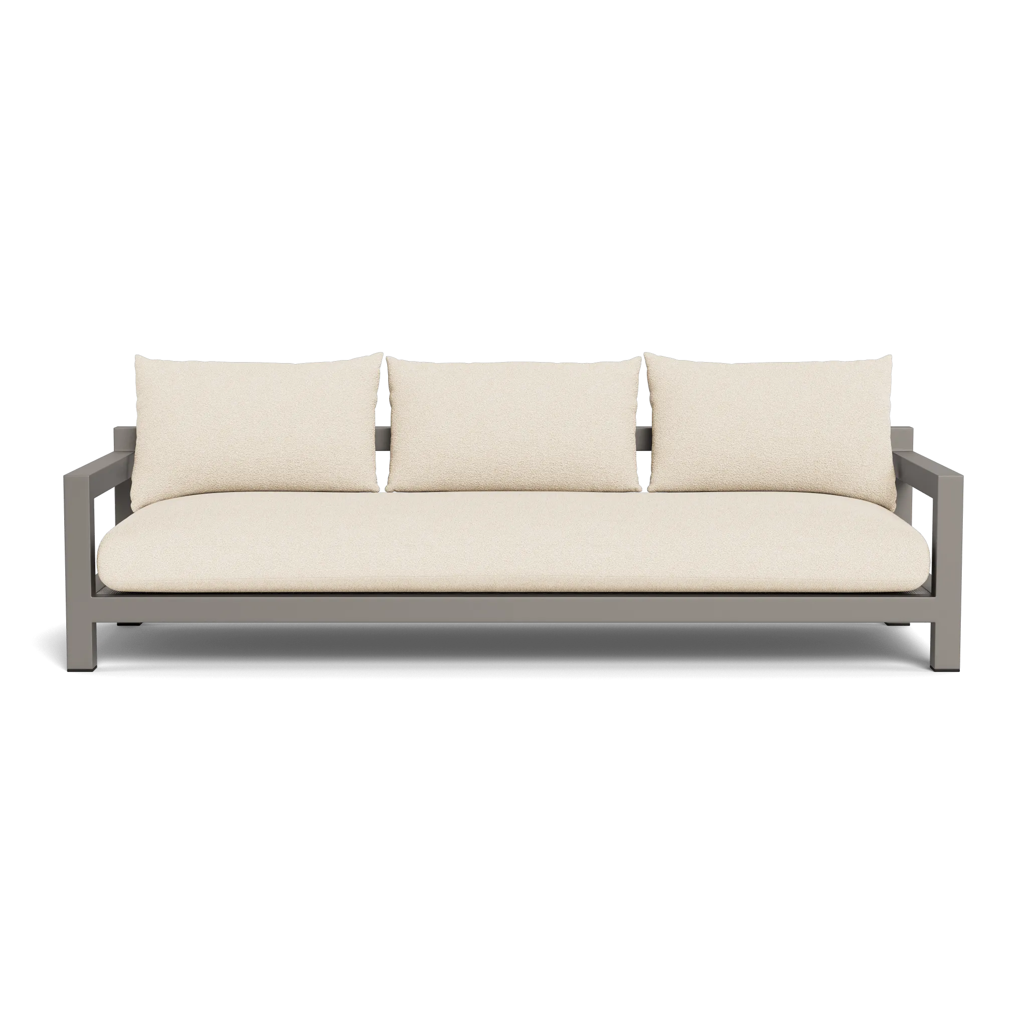 Pacific Aluminum 3 Seat Sofa