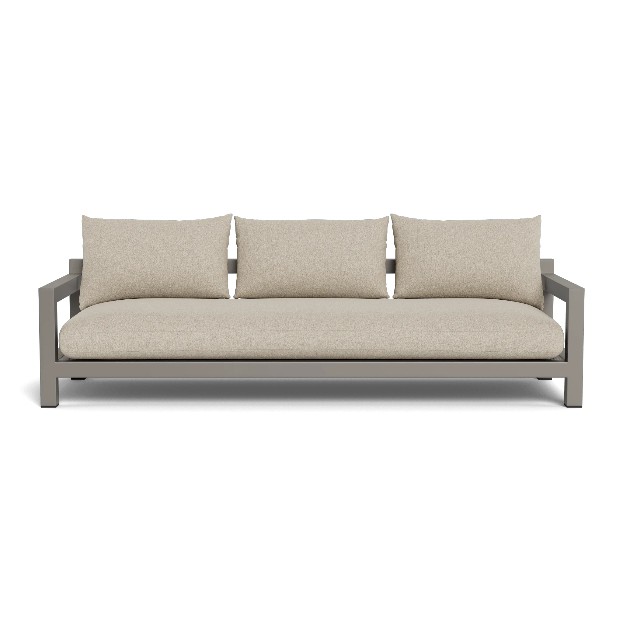 Pacific Aluminum 3 Seat Sofa